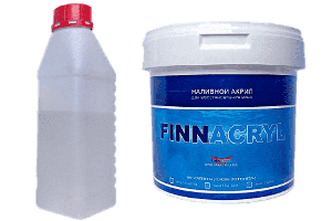 Жидкий акрил для ванн FINNACRYL (Финакрил)